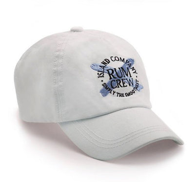 Island Company Rum Crew™ Sailing Hat - White | Best tasting rum | Buy rum online | islandcompanyrum.com