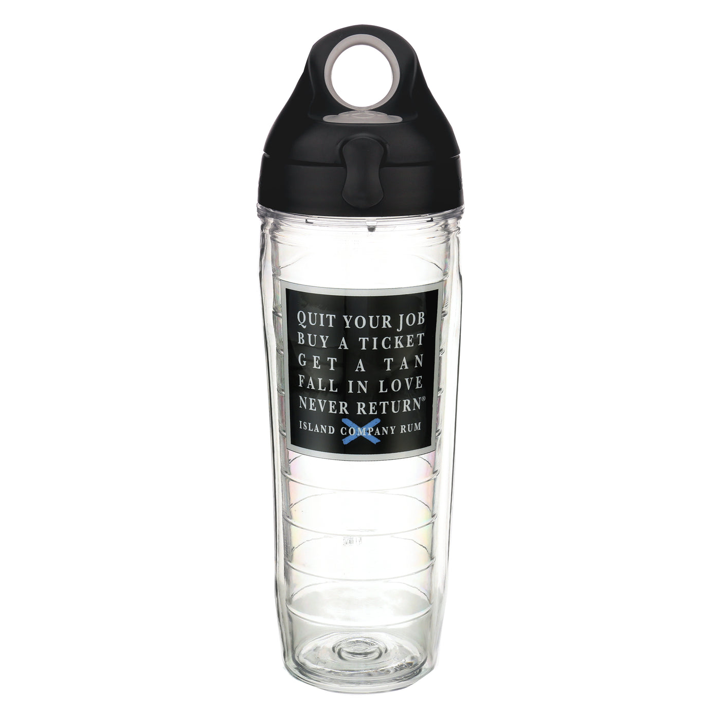 Island Company Rum - 24oz Quit Your Job Tervis Tumbler Sport | Best tasting rum | Buy rum online | islandcompanyrum.com